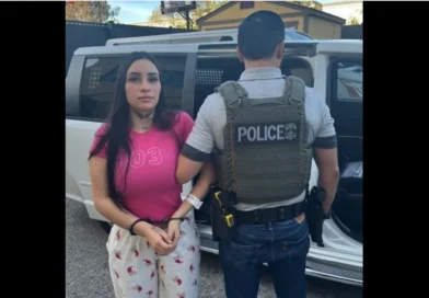 Arresto de Dayanna Katerin Riveros Díaz en Los Ángeles. USBP-The Border Reports
