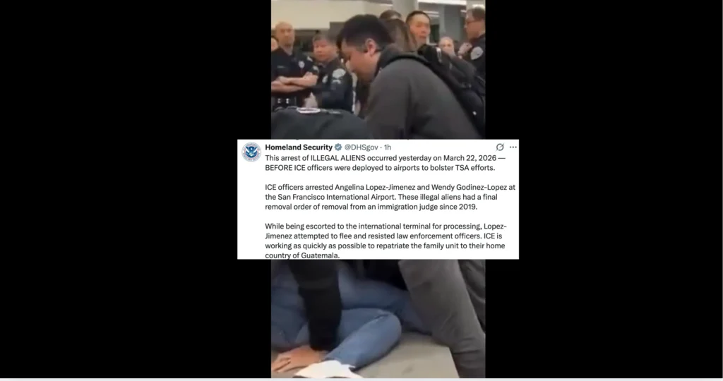 ICE detiene a mujeres guatemaltecas en aeropuerto de San Francisco tras intento de fuga. Redes-The Border Reports