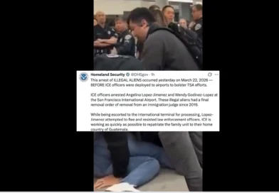 ICE detiene a mujeres guatemaltecas en aeropuerto de San Francisco tras intento de fuga. Redes-The Border Reports