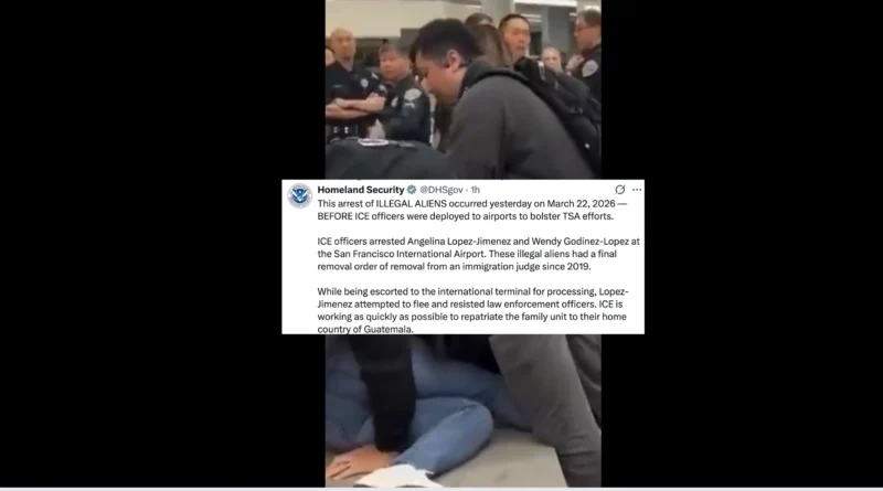 ICE detiene a mujeres guatemaltecas en aeropuerto de San Francisco tras intento de fuga. Redes-The Border Reports