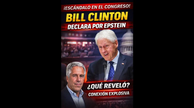 Bill Clinton declara ante el Congreso por el caso Jeffrey Epstein. The Border Reports