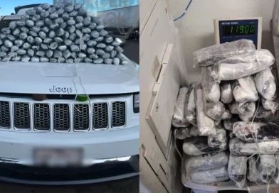 Decomisan 119 libras de metanfetamina en Arizona, capturan a dos mexicanos. USBP-The Border Reports