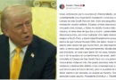 Trump se deslinda de ataque israelí en Irán y lanza advertencia de "destrucción total". Truth-Social-The Border Reports