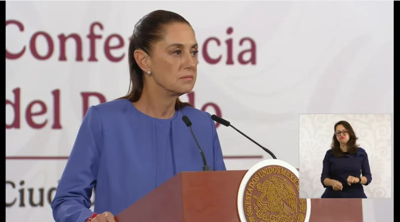 La presidenta Claudia Sheinbaum calificó como inaceptable la muerte de 13 mexicanos bajo custodia de ICE. GobMX-The Border Reports