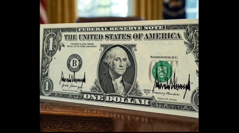 firma-presidente-trump-billetes-dolar-tesoro-eeuu
