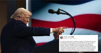 El Presidente Donald Trump advierte a los aliados que Estados Unidos ya no estará ahí para defenderlos. WH-The Border Reports