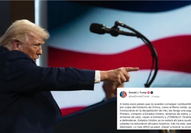 El Presidente Donald Trump advierte a los aliados que Estados Unidos ya no estará ahí para defenderlos. WH-The Border Reports