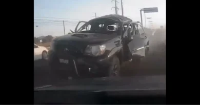 Dos muertos tras explosión de camioneta en Tecámac, Estado de México, tras salir del AIFA. captura-The Border Reports