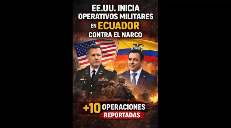 Comando Sur de Estados Unidos en Ecuador. The Border Reports