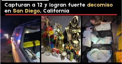Decomiso en San Diego. The Border Reports