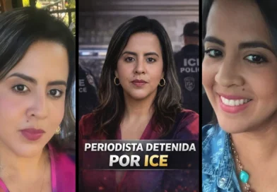 Detiene ICE a periodista colombiana colaboradora de Univision en Nashville, Estefany Rodríguez. (captura)The Border Reports