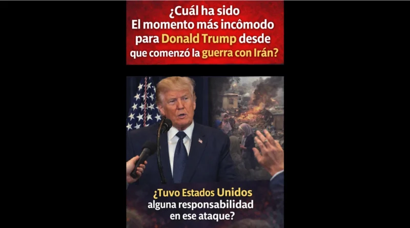 Tensión en Doral, Donald Trump confronta cuestionamientos sobre el incidente en Minab durante la Operation Epic Fury. The Border Reports