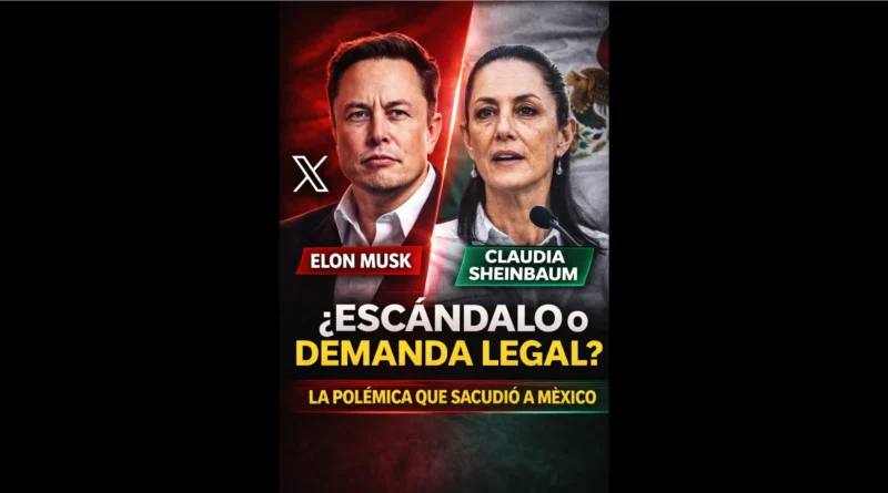 Elon Musk vs Claudia Sheinbaum, Se avecina una batalla legal internacional. The Border Reports