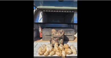 Hallazgo en la frontera, Patrulla Fronteriza incauta mochila con cargamento de metanfetamina. USBP-The Border Reports