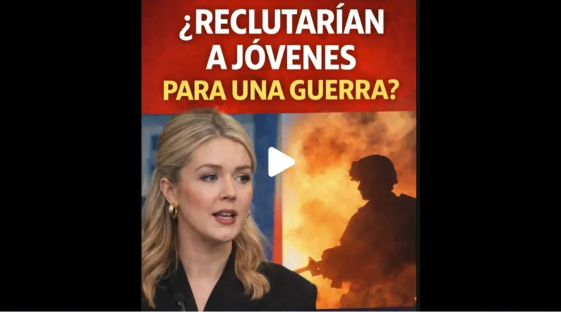 ¿Regresa el reclutamiento militar obligatorio? La respuesta de la Casa Blanca que encendió las alarmas. The Border Reports