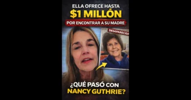 Recompensa histórica, Savannah Guthrie ofrece 1 millón de dólares para hallar a su madre desaparecida.The Border Reports