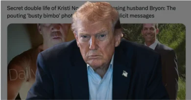 Donald Trump ya emitió su opinión sobre el escándalo de Bryon Noem, según Daily Mail. WH-The Border Reports