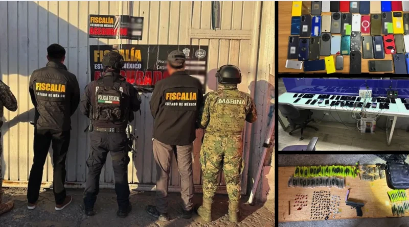 Operación Desconexión en el Estado de México deja 102 detenidos por extorsión. GobMX-The Border Reports