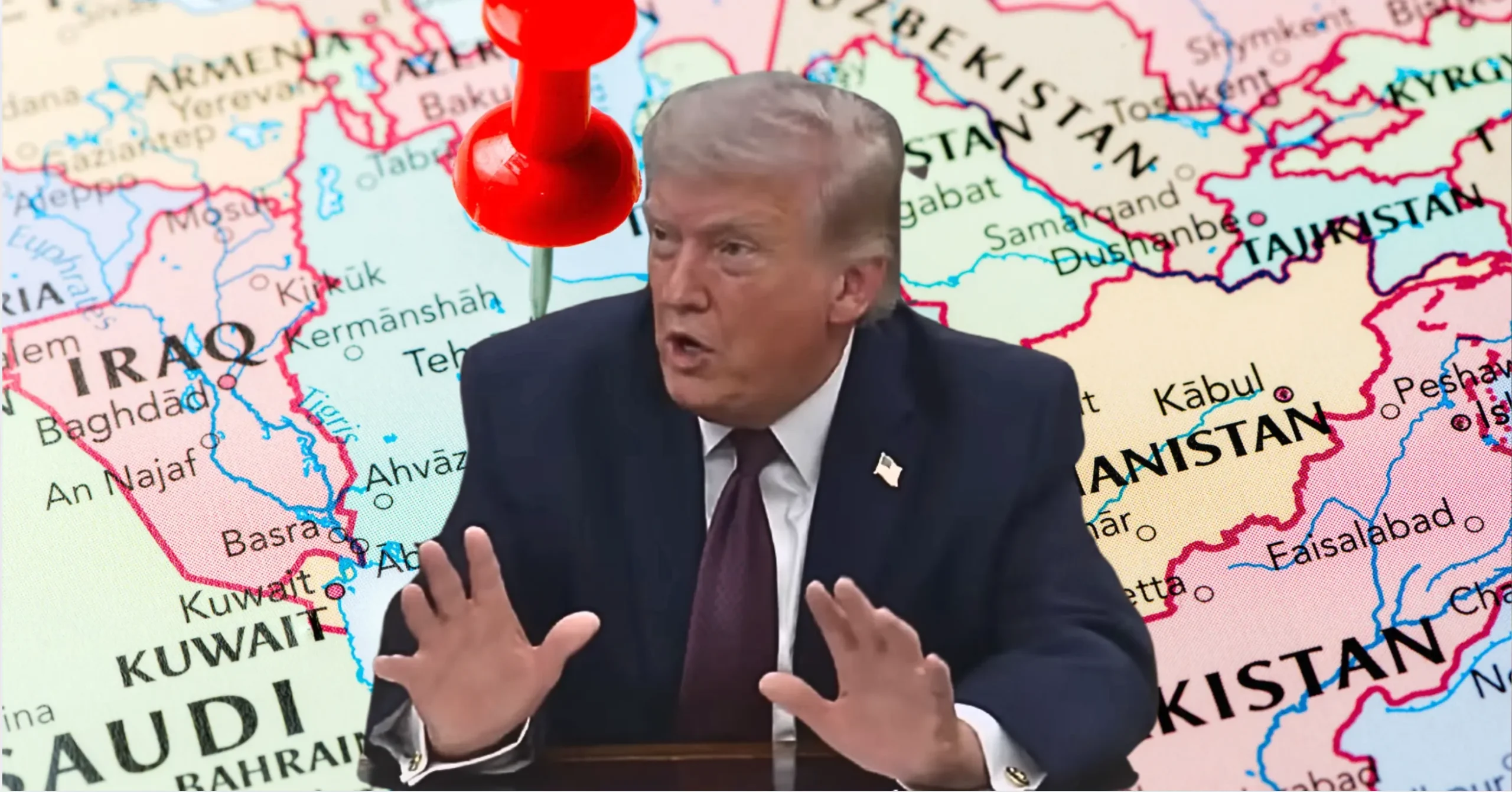 Trump anuncia salida de Irán en dos o tres semanas. WH-The Border Reports