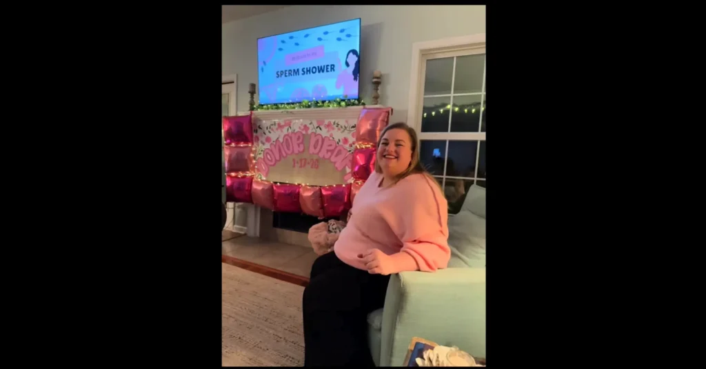 Emily-Webb-enfermera-fiesta-Sperm-Shower-viral-TikTok. EmilyWebb Tiktok-The Border Reports