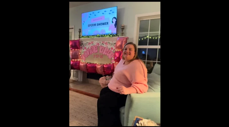 Emily-Webb-enfermera-fiesta-Sperm-Shower-viral-TikTok. EmilyWebb Tiktok-The Border Reports