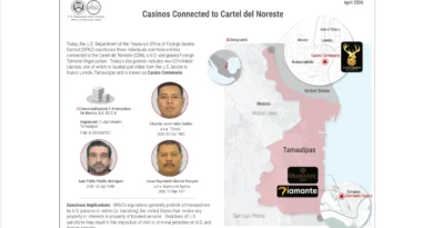 Casinos del Cártel del Noreste (CDN) en Tamaulipas son sancionados por el Tesoro de EU casinos-cdn-tesoro-cartel-noreste-tamaulipas
