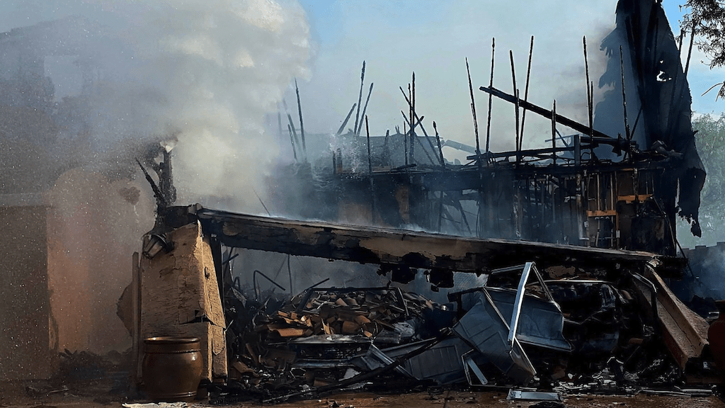 incendio casa eloy explosion