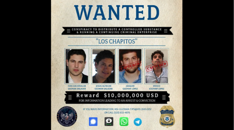 recompensa 10 millones chapitos