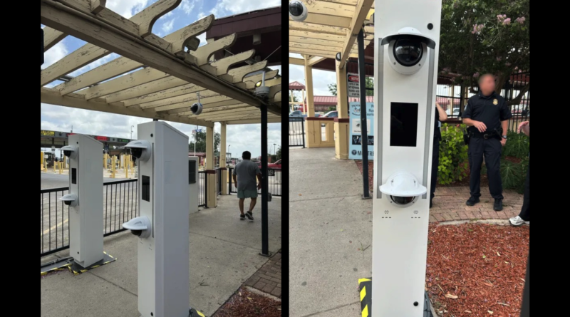 El Gobierno de Estados Unidos realiza pruebas de escaneo digital a personas que salen por los cruces peatonales a México. DHS-The Border Reports